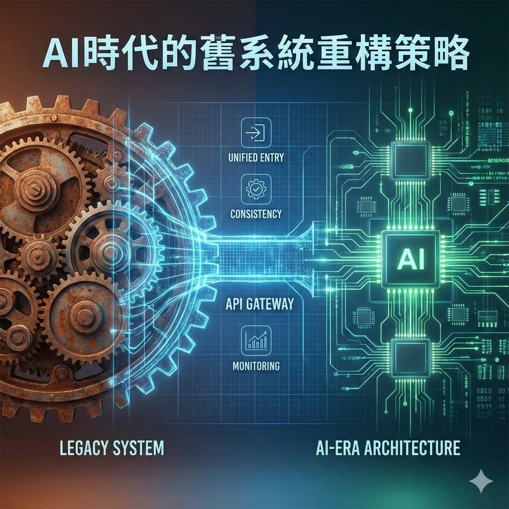 AI 時代的舊系統重構翻新策略