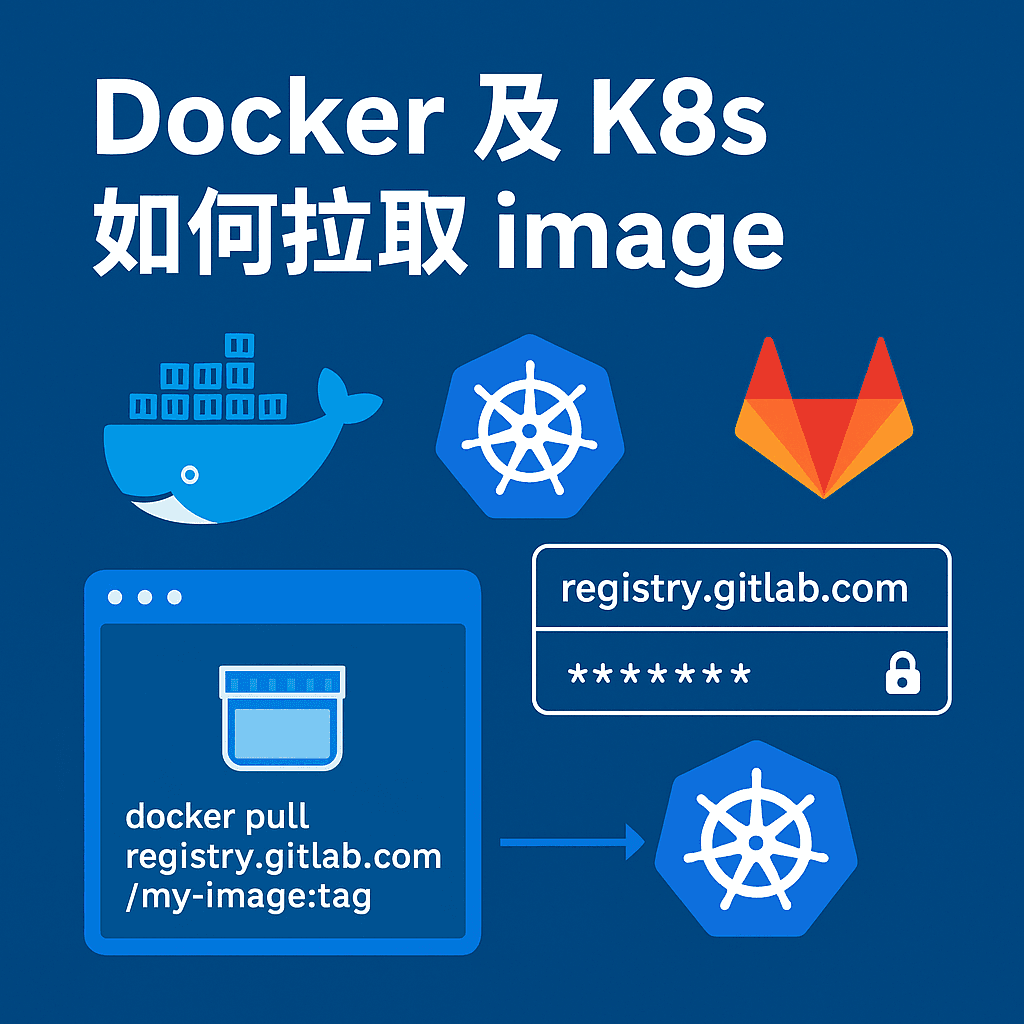 Docker 及 K8s 如何拉取映像檔
