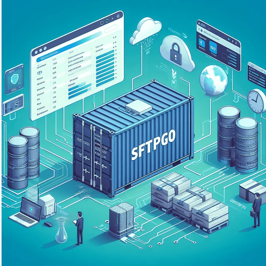 使用 Cloudflare Tunnel 及 Docker 快速 架設 具有 Web UI 管理界面的 FTP Server - sftpgo