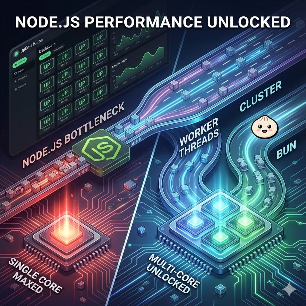 解決 Node.js 單執行緒效能瓶頸的幾種實戰解法