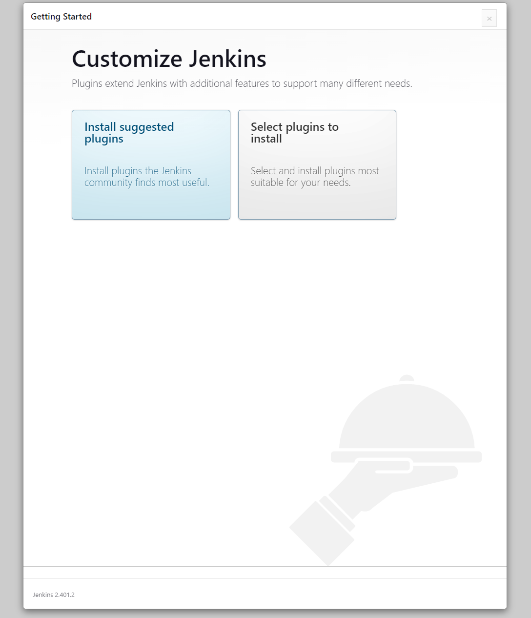 Jenkins自訂外掛介面,選擇安裝建議外掛