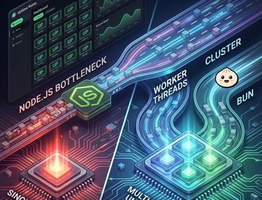 解決 Node.js 單執行緒效能瓶頸的幾種實戰解法